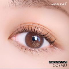Kính Áp Tròng Cận Thị Angel Eyes Cosmo Trong Suốt Độ 0-15, Lens Cận Cao Cấp - Tự Tin Nhìn Thế Giới Rõ Ràng