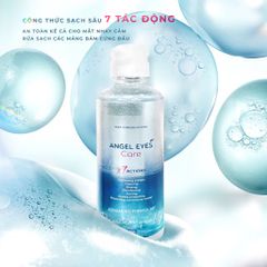 Nước ngâm lens Angel Eyes Care cao cấp dành cho mắt nhạy cảm với 2 dung tích 150ml và 160ml (Dung dịch bảo quản lens)