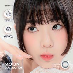 Kính lens cận Xám Angel Eyes BUSAN - Hiệu ứng loang màu như mắt ướt, thời trang, tự nhiên, trendy cho đôi mắt cuốn hút