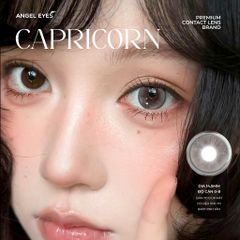 Kính giãn tròng xám 0-8 độ Capricorn N'Rosa - Lens cao cấp Angel Eyes, thiết kế sang trọng, chống khô rát, an toàn cho mắt.