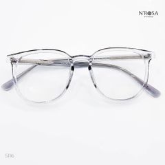 Kính mắt Unisex N’ROSA 5100/5116 - Khung Hình Vuông Cổ Điển, Lenses Lớn, Nhẹ và Thoải Mái cho Học Sinh và Nhân Viên Văn Phòng
