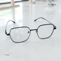 [Angel Eyes] High Quality Metal N’ROSA TITANIUM Eyeglass Frames - Luxurious, Trendy Style