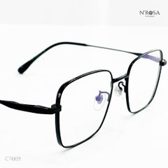 [Angel Eyes] High Quality Metal N’ROSA TITANIUM Eyeglass Frames - Luxurious, Trendy Style