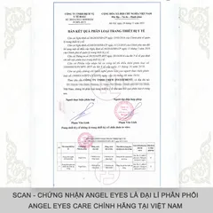 Nước ngâm kính áp tròng Angel Eyes Care 360ml - Giải pháp cho mắt nhạy cảm và khô, an toàn và hiệu quả từ Hàn Quốc