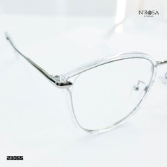 Kính Mắt N’ROSA 23065/11826 Cat Eye Sang Trọng - Khung Kim Loại và Nhựa Cao Cấp, Thiết Kế Thời Trang Nữ
