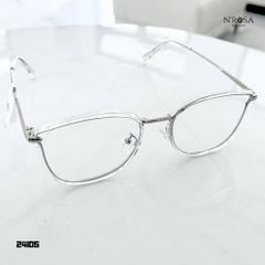 Kính Mắt N’ROSA 23065/11826 Cat Eye Sang Trọng - Khung Kim Loại và Nhựa Cao Cấp, Thiết Kế Thời Trang Nữ