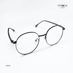 Kính Mắt N'Rosa Tròn Kim Loại Nhẹ - Kiểu Hàn Quốc - G9003, G9007, G9008, G9016 - Unisex, Thời Trang, Đa Màu Sắc