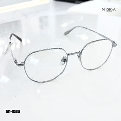 Kính mắt Titan Cao Cấp Angel Eyes - Khung Kim Loại Mỏng, Hình Oval Tối Giản, Siêu Nhẹ, Unisex Phong Cách Vintage
