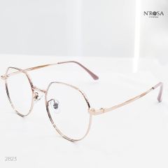 Kính Mắt Unisex N’ROSA - Khung Kim Loại Nhẹ, Thiết Kế Hình Lục Giác, Phong Cách Hiện Đại Sang Trọng - Mã 2823/2830/2872/2878
