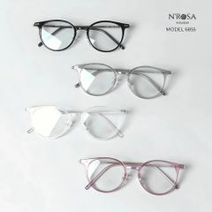 Kính Mát N’ROSA Angel Eyes - Khung Nhựa Siêu Nhẹ, Linh Hoạt, Chống Bẻ Gãy - Nhiều Màu Sắc Thời Trang, Thiết Kế Hiện Đại