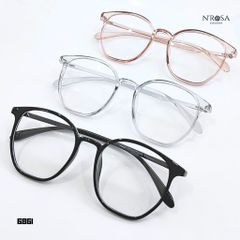 Kính Mát N’ROSA Angel Eyes - Khung Nhựa Siêu Nhẹ, Linh Hoạt, Chống Bẻ Gãy - Nhiều Màu Sắc Thời Trang, Thiết Kế Hiện Đại