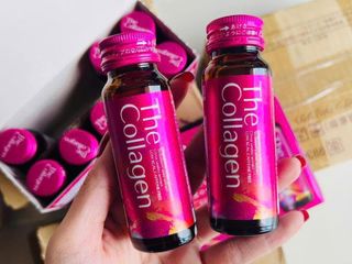 Nước Uống Đẹp Da The Collagen Shiseido 50ml X 10 Lọ - Collagen Nhật Bản Giúp Da Căng Mướt, Giảm Nếp Nhăn và Bảo Vệ Da Khỏi Tác Nhân Môi Trường