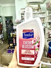 Sữa Tắm Suave Cherry Blossom 1000ml - Hương Thơm Dịu Nhẹ, Dưỡng Ẩm Da Mềm Mại, Sản Phẩm Chăm Sóc Cá Nhân Nổi Tiếng Từ Mỹ