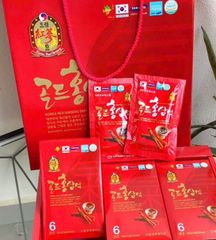 Nước Hồng Sâm Dulim Hàn Quốc 70ml x 6 Hộp - Tăng Cường Sức Khỏe, Hỗ Trợ Miễn Dịch và Tinh Thần Ngày Hằng Ngày