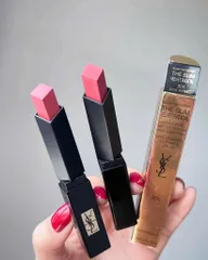 Son YSL TheSlim Velvet Radical 304 - Son môi Hồng Nude nhẹ nhàng, sang trọng, chất Velvet mềm mịn, hoàn hảo cho mọi dịp