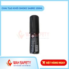 Chai Tạo Khói SMOKE SABRE 100ml - Bình Thử Đầu Báo Khói An Toàn, Hiệu Quả cho Thiết Bị PCCC