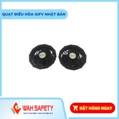 Quạt Điều Hòa GIFV 12V Có Cổng Sạc USB - Quạt Pin 50.000mAh, Chạy Liên Tục 12-14 Giờ, Động Cơ Không Chổi Than