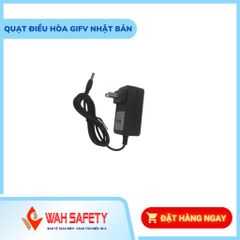 Quạt Điều Hòa GIFV 12V Có Cổng Sạc USB - Quạt Pin 50.000mAh, Chạy Liên Tục 12-14 Giờ, Động Cơ Không Chổi Than
