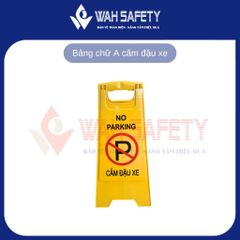 Bảng Cảnh Báo Chữ A In Thông Tin Tùy Chỉnh - Vật Liệu PP Chất Lượng Cao Cho Trường Học, Bệnh Viện, Nhà Hàng - Kích Thước 600x300mm