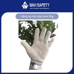 Găng tay len 50g - Bộ 10 đôi bảo hộ lao động chống nóng, chống cắt, kháng khuẩn, thoáng khí, phù hợp cho mọi công việc