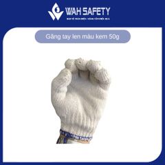 Găng tay len 50g - Bộ 10 đôi bảo hộ lao động chống nóng, chống cắt, kháng khuẩn, thoáng khí, phù hợp cho mọi công việc