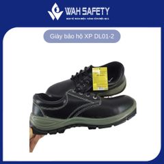 Giày Bảo Hộ Lao Động XP DL01-2 - Chống Đâm Xuyên, Chống Trơn Trượt, Đế Chắc Chắn, Da Thật, An Toàn Cho Người Lao Động
