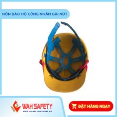 Nón Công Nhân Xây Dựng Màu Cam Có Nhận In Logo - An Toàn Lao Động Chống Va Đập Cho Công Trường