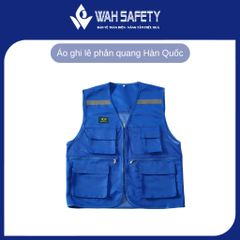 Áo Ghi Lê Phản Quang Kỹ Sư Bảo Hộ Lao Động - Chất Liệu Bền, Thoáng Mát, In Logo Theo Yêu Cầu, Free Size cho Nam Nữ