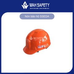 Nón bảo hộ lao động SSEDA chính hãng chất liệu ABS, thiết kế thông thoáng, nhiều màu sắc dễ nhận diện cho công trình an toàn