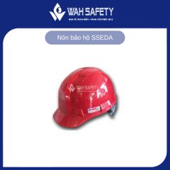 Nón bảo hộ lao động SSEDA chính hãng chất liệu ABS, thiết kế thông thoáng, nhiều màu sắc dễ nhận diện cho công trình an toàn