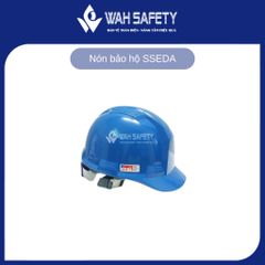 Nón bảo hộ lao động SSEDA chính hãng chất liệu ABS, thiết kế thông thoáng, nhiều màu sắc dễ nhận diện cho công trình an toàn