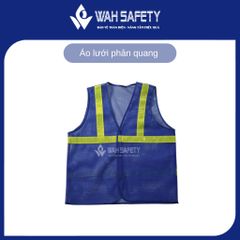 Áo Lưới Phản Quang An Toàn - Chất Liệu Polyester/Nylon, Được Thiết Kế Dễ Dàng Mặc, Tăng Cường Nhận Diện Ban Đêm trong Công Trình và Hoạt Động Ngoài Trời
