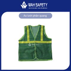Áo Lưới Phản Quang An Toàn - Chất Liệu Polyester/Nylon, Được Thiết Kế Dễ Dàng Mặc, Tăng Cường Nhận Diện Ban Đêm trong Công Trình và Hoạt Động Ngoài Trời
