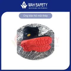 Ủng bảo hộ mũi thép chống đinh TQP - An toàn cho người lao động, chống va đập, trơn trượt, chất liệu nhựa PVC, nhiều kích thước