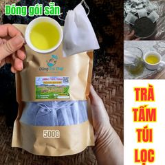 DTT Trà Tấm Túi Lọc 500g - Trà Xanh Thái Nguyên Thơm Ngon Tiện Dụng, Pha Nhanh, Cho Gia Đình và Văn Phòng