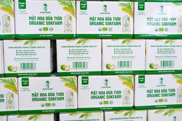 Thùng 12 Hộp Mật Hoa Dừa Tươi Organic Sokfarm 330ml - Đồ Uống Giải Khát Tự Nhiên, Bổ Sung Khoáng Chất Và Năng Lượng