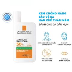 Kem Chống Nắng La Roche-Posay Anthelios Oil Control SPF 50 - Dưỡng Da Dầu Nhờn, Kiểm Soát Bóng, 50mL, Pháp