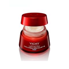 Kem Dưỡng Vichy Liftactiv Collagen Specialist Night 50ml - Giảm Nếp Nhăn, Sáng Da, Mờ Thâm Nám, Dưỡng Ẩm Da Ban Đêm