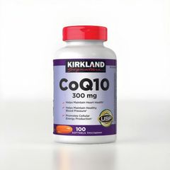 Viên Hỗ Trợ Tim Mạch Kirkland Signature CoQ10 300mg - Bổ Sung Sức Khỏe Tim Mạch, 100 Viên Mỹ