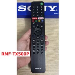 Điều Khiển Remote Tivi Sony RMF-TX500P 2020 - Điều Khiển Giọng Nói, Phím Bấm Êm, Tặng Pin, Hàng Chính Hãng, Bảo Hành 6 Tháng