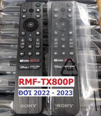 Điều khiển Tivi Sony Giọng Nói RMF-TX800P 2022-2023 - Remote Cao Cấp Hàng Chính Hãng, Tặng Pin, Phím Bấm Êm