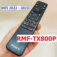 Điều khiển Tivi Sony Giọng Nói RMF-TX800P 2022-2023 - Remote Cao Cấp Hàng Chính Hãng, Tặng Pin, Phím Bấm Êm