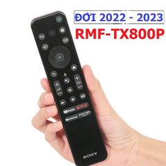 Điều khiển Tivi Sony Giọng Nói RMF-TX800P 2022-2023 - Remote Cao Cấp Hàng Chính Hãng, Tặng Pin, Phím Bấm Êm