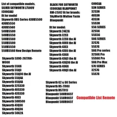 Remote Tivi Đa Năng Skyworth & Coocaa - Thay Thế Cho TV LCD/LED/Smart - Tặng Kèm Pin, Hàng Mới 100%