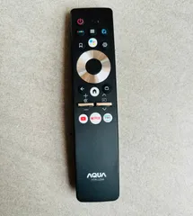 Điều Khiển Remote Tivi AQUA Model AQT - Điều Khiển Giọng Nói Thông Minh - Hàng Mới + Pin Tặng Kèm