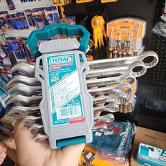 Bộ cờ lê vòng miệng 8 chi tiết Total 6-19mm - Dụng cụ sửa chữa chất lượng cao từ Trung Quốc