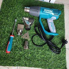 Máy thổi hơi nóng Total 2000W - Công cụ đa năng 220-240V với 3 cấp nhiệt độ và phụ kiện đi kèm - Dụng cụ tiện ích cho mọi gia đình