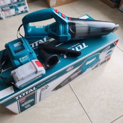 Máy Hút Bụi Không Dây 0.5L Total TVLI20126 - Công Nghệ Hệ Sinh Thái 20V, Hút Mạnh Mẽ, Pin Sạc Nhanh, Dọn Dẹp Hiệu Quả