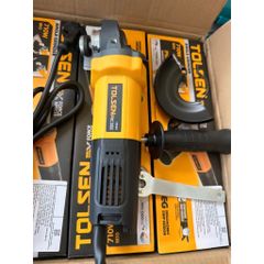 Máy Mài Cầm Tay TOLSEN 79544 - Đường Kính 100mm, Công Suất 710W, Phụ Kiện Đầy Đủ, Dụng Cụ Tiện Ích Chuyên Nghiệp
