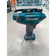 Máy bơm hơi mini không dây Total TACLI2018 20V - Áp suất tối đa 150PSI, Phụ kiện đầy đủ, Đèn LED - Dụng cụ tiện ích cho mọi gia đình
